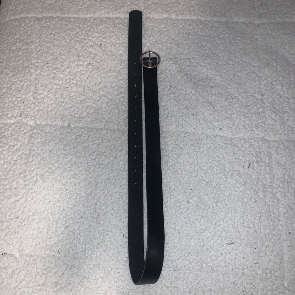 Silver O Ring Belt